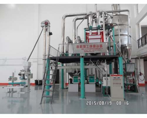 海南日产30吨面粉加工成套设备